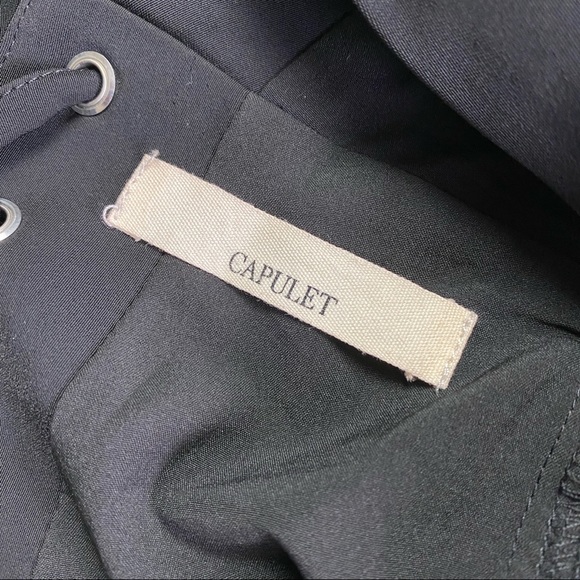 Capulet Revolve Lace Up Bodycon Dress in Black - Picture 7 of 12